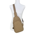 Sol and Selene "Beyond The Horizon" Woven Neoprene Sling Backpack