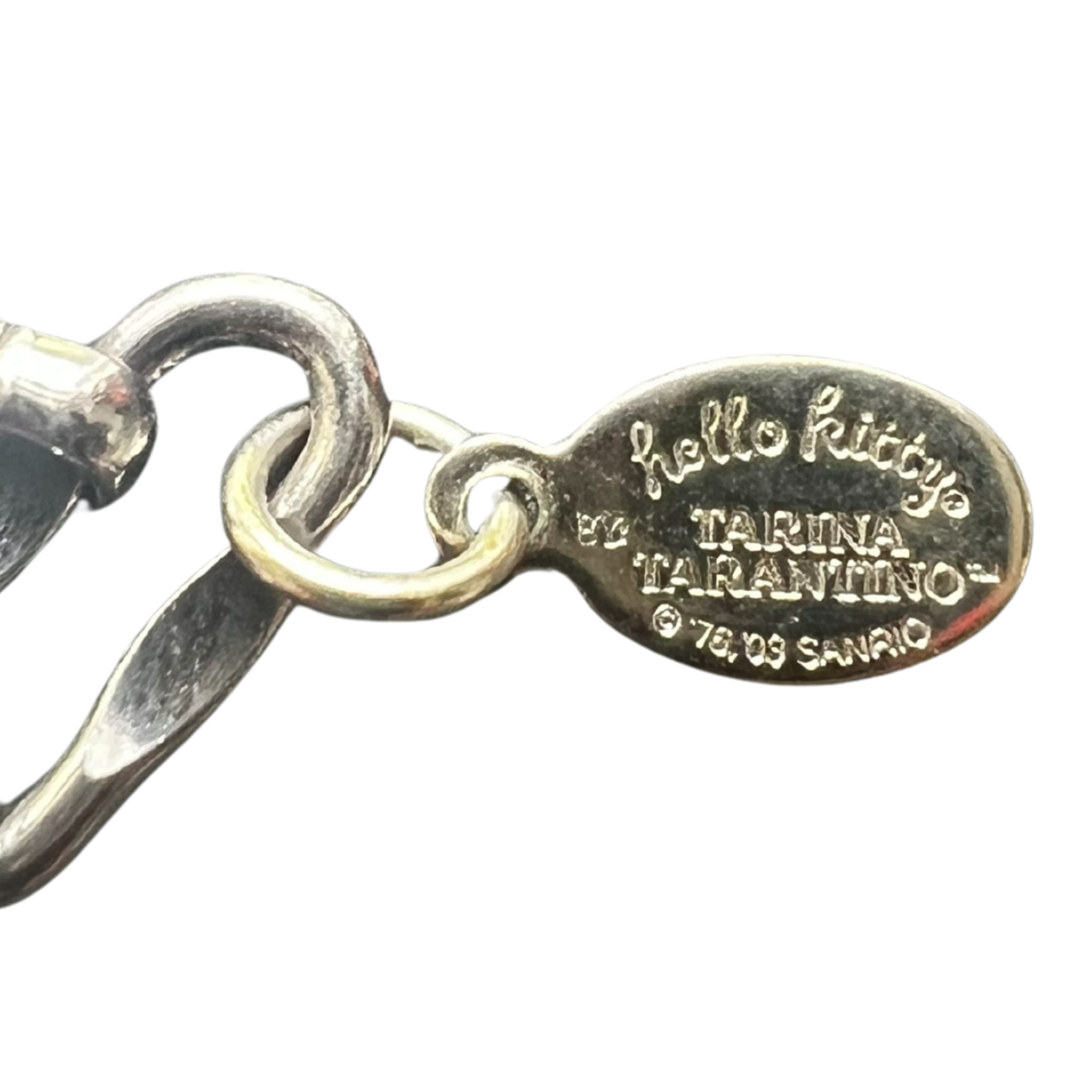 Tarina Tarantino Vintage Pink Head Collection Hello Kitty Necklace