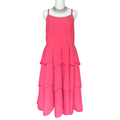 (Size 12) Merona Ruffle Layer Dress NWT with necklace!